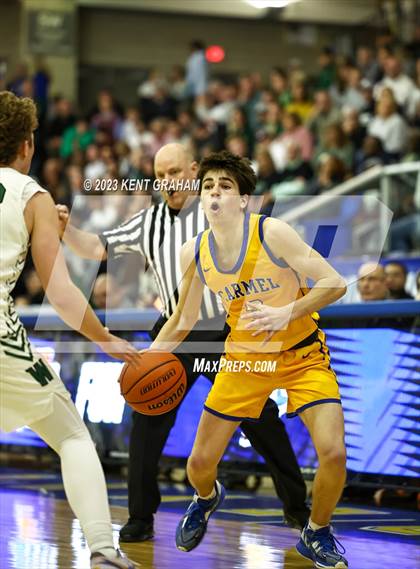 Thumbnail 2 in Westfield vs Carmel  (IHSAA 4A Sectional Round1) photogallery.