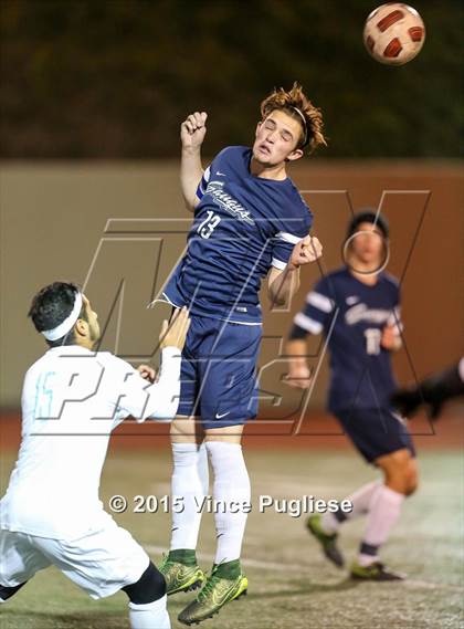 Thumbnail 2 in Saugus vs. El Camino Real (Ralph Brandt Tournament Championship) photogallery.