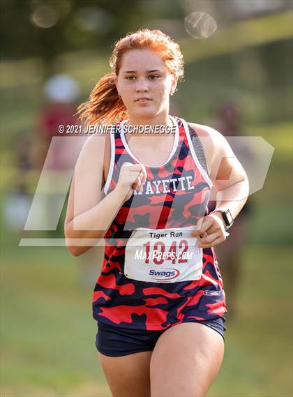 Thumbnail 2 in Saint Xavier Tiger Run (Girls) photogallery.