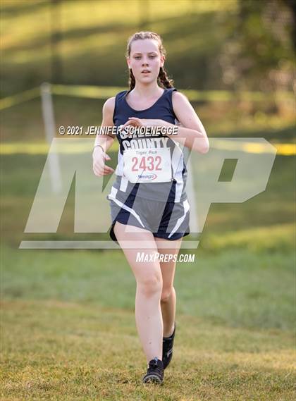 Thumbnail 3 in Saint Xavier Tiger Run (Girls) photogallery.