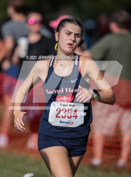 Thumbnail 3 in Saint Xavier Tiger Run (Girls) photogallery.