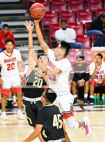 Thumbnail 2 in Chinle vs. San Carlos - Native American Basketball Classic photogallery.
