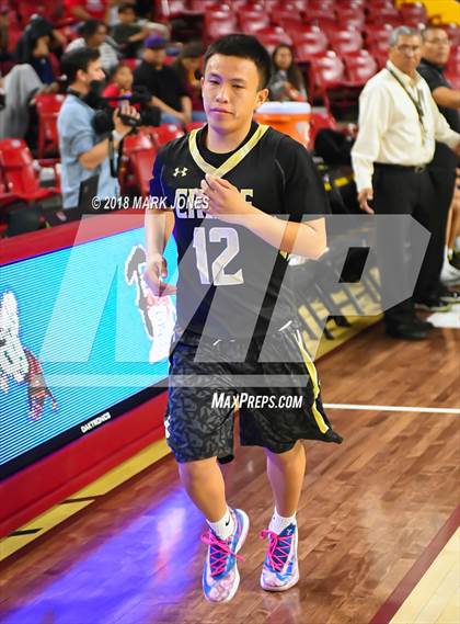 Thumbnail 1 in Chinle vs. San Carlos - Native American Basketball Classic photogallery.