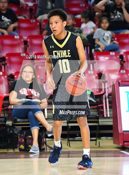 Thumbnail 1 in Chinle vs. San Carlos - Native American Basketball Classic photogallery.