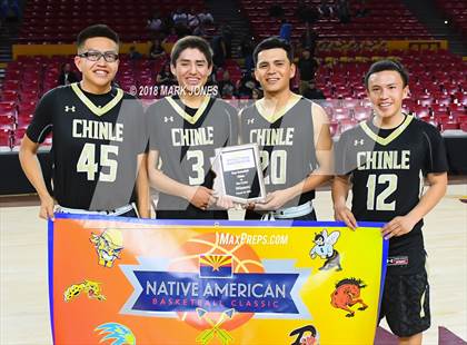 Thumbnail 1 in Chinle vs. San Carlos - Native American Basketball Classic photogallery.