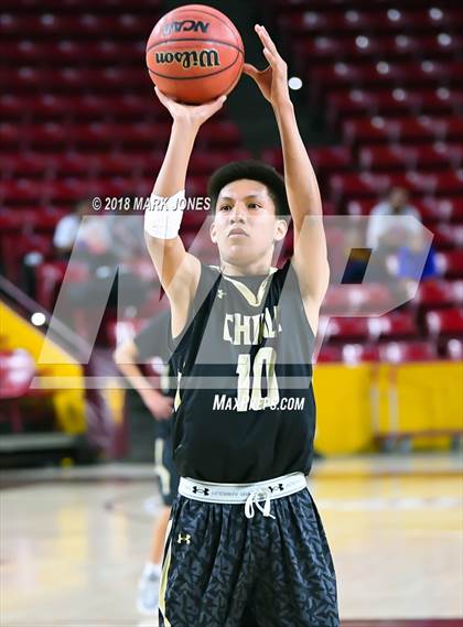 Thumbnail 2 in Chinle vs. San Carlos - Native American Basketball Classic photogallery.