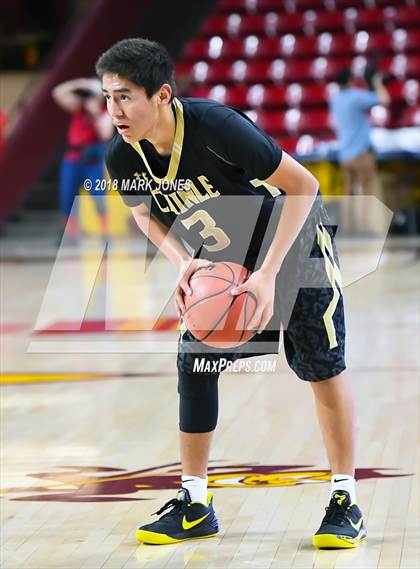 Thumbnail 3 in Chinle vs. San Carlos - Native American Basketball Classic photogallery.