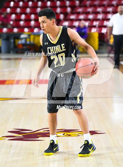 Thumbnail 3 in Chinle vs. San Carlos - Native American Basketball Classic photogallery.