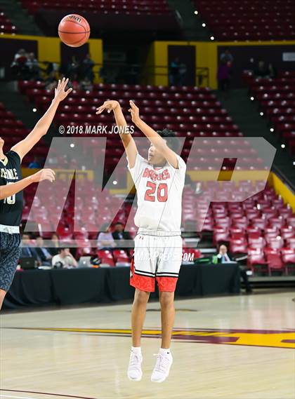 Thumbnail 2 in Chinle vs. San Carlos - Native American Basketball Classic photogallery.