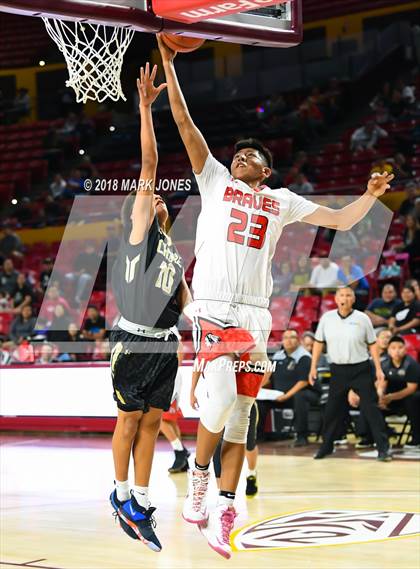 Thumbnail 3 in Chinle vs. San Carlos - Native American Basketball Classic photogallery.