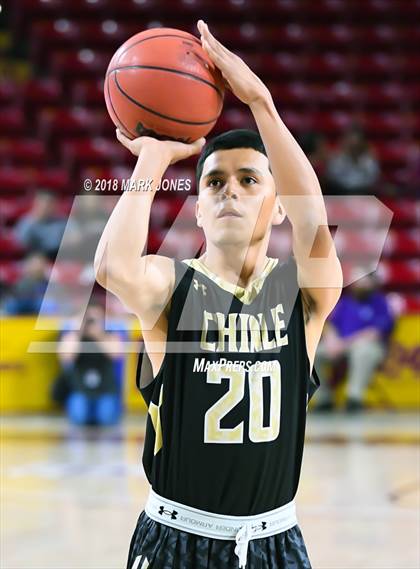 Thumbnail 3 in Chinle vs. San Carlos - Native American Basketball Classic photogallery.