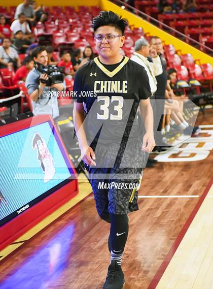 Thumbnail 3 in Chinle vs. San Carlos - Native American Basketball Classic photogallery.