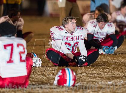 Thumbnail 1 in Charlotte Catholic vs. Statesville (NCHSAA 3AA West Final) photogallery.