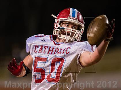 Thumbnail 2 in Charlotte Catholic vs. Statesville (NCHSAA 3AA West Final) photogallery.