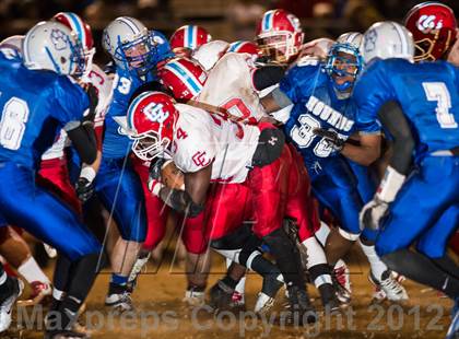 Thumbnail 2 in Charlotte Catholic vs. Statesville (NCHSAA 3AA West Final) photogallery.