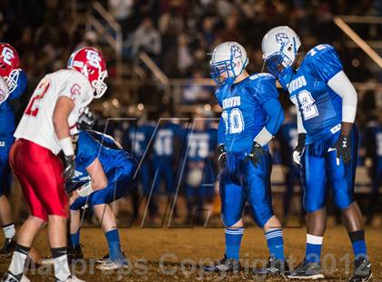Thumbnail 3 in Charlotte Catholic vs. Statesville (NCHSAA 3AA West Final) photogallery.