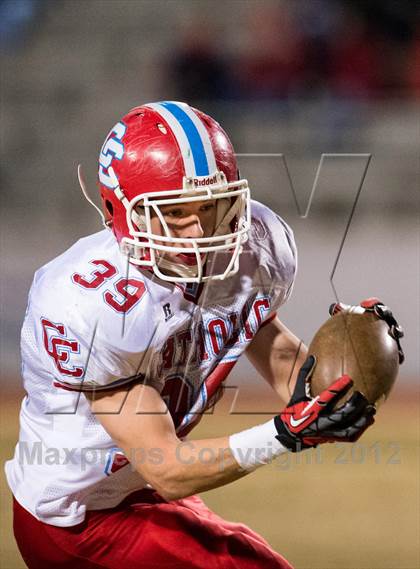 Thumbnail 1 in Charlotte Catholic vs. Statesville (NCHSAA 3AA West Final) photogallery.