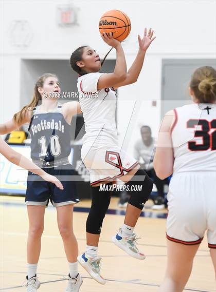 Thumbnail 2 in Valley Lutheran vs. Scottsdale Preparatory Academy (PCDS Desert Classic) photogallery.