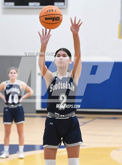 Thumbnail 2 in Valley Lutheran vs. Scottsdale Preparatory Academy (PCDS Desert Classic) photogallery.