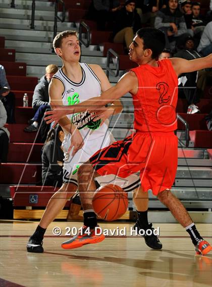 Thumbnail 3 in Urspring (Ulm, Germany) vs. Beverly Hills (MaxPreps Holiday Classic) photogallery.