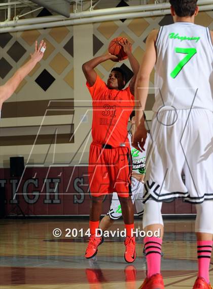 Thumbnail 2 in Urspring (Ulm, Germany) vs. Beverly Hills (MaxPreps Holiday Classic) photogallery.