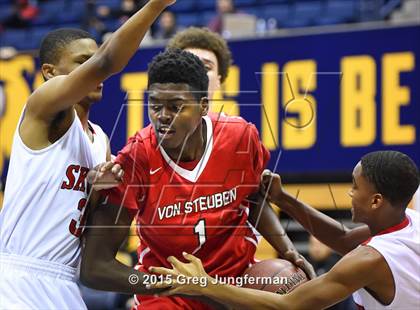 Thumbnail 3 in Skyline vs. Von Steuben (Oakland Legends Classic) photogallery.