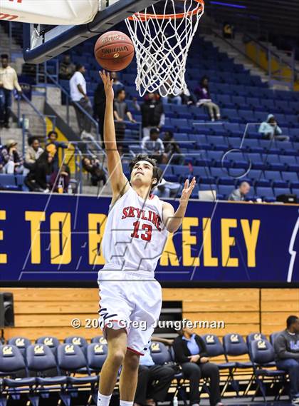 Thumbnail 1 in Skyline vs. Von Steuben (Oakland Legends Classic) photogallery.