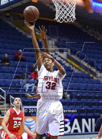 Thumbnail 2 in Skyline vs. Von Steuben (Oakland Legends Classic) photogallery.