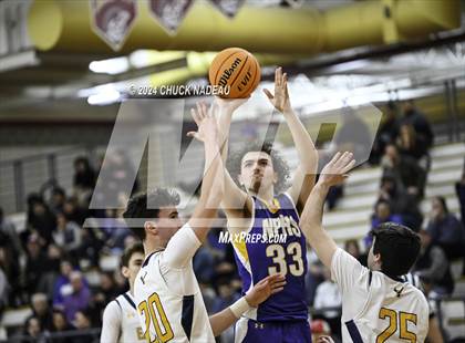 Thumbnail 1 in Barrington vs. North Providence (RIIL Elite 8) photogallery.