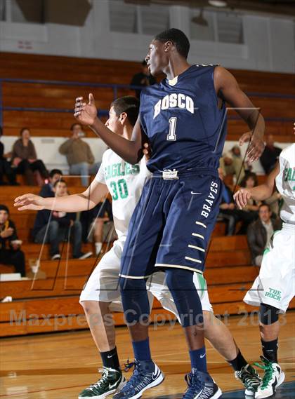 Thumbnail 2 in St. John Bosco vs. Eagle Rock (Blue Pride Classic) photogallery.