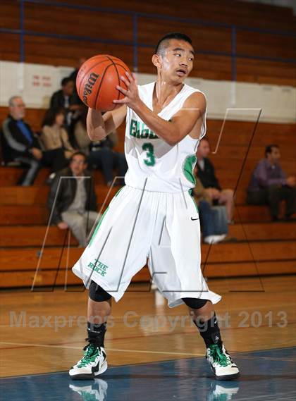 Thumbnail 1 in St. John Bosco vs. Eagle Rock (Blue Pride Classic) photogallery.