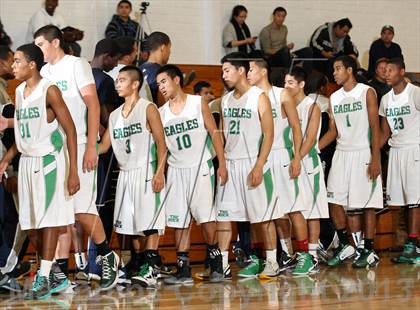 Thumbnail 1 in St. John Bosco vs. Eagle Rock (Blue Pride Classic) photogallery.