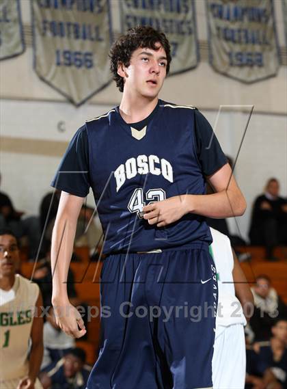 Thumbnail 1 in St. John Bosco vs. Eagle Rock (Blue Pride Classic) photogallery.