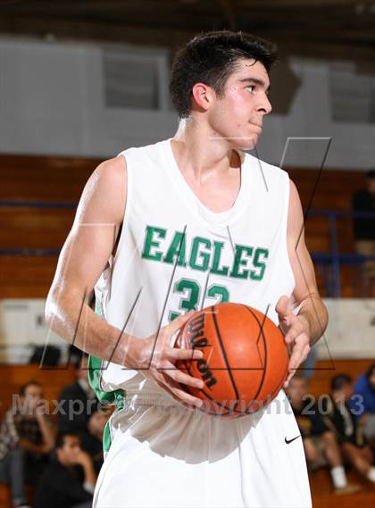 Thumbnail 3 in St. John Bosco vs. Eagle Rock (Blue Pride Classic) photogallery.