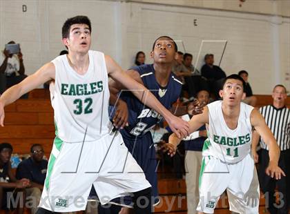 Thumbnail 1 in St. John Bosco vs. Eagle Rock (Blue Pride Classic) photogallery.