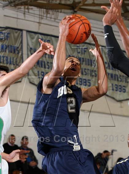 Thumbnail 1 in St. John Bosco vs. Eagle Rock (Blue Pride Classic) photogallery.