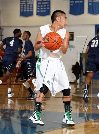 Thumbnail 1 in St. John Bosco vs. Eagle Rock (Blue Pride Classic) photogallery.