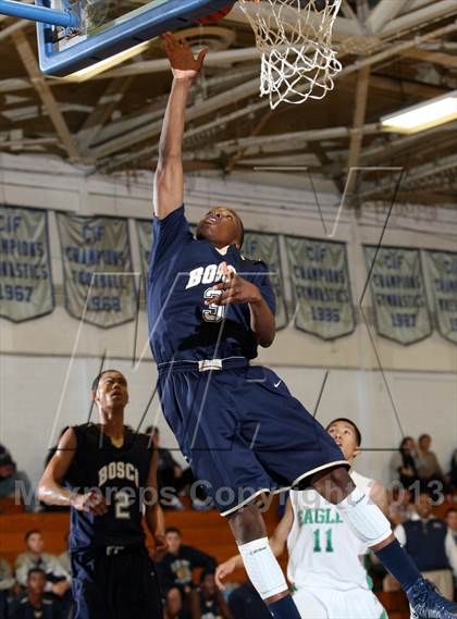 Thumbnail 1 in St. John Bosco vs. Eagle Rock (Blue Pride Classic) photogallery.