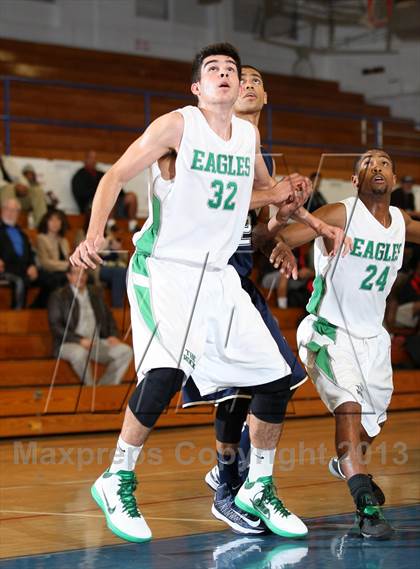 Thumbnail 1 in St. John Bosco vs. Eagle Rock (Blue Pride Classic) photogallery.