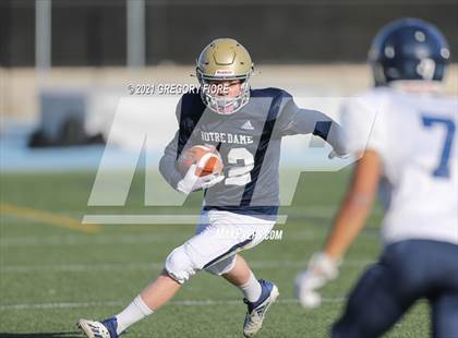 Thumbnail 1 in Notre Dame (SO) @ Loyola (Scrimmage) photogallery.