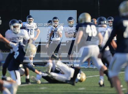 Thumbnail 1 in Notre Dame (SO) @ Loyola (Scrimmage) photogallery.