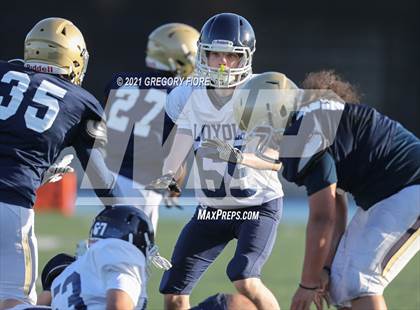 Thumbnail 2 in Notre Dame (SO) @ Loyola (Scrimmage) photogallery.