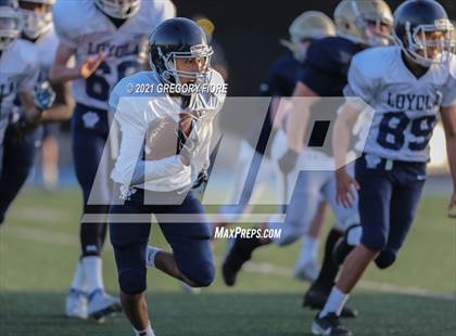 Thumbnail 1 in Notre Dame (SO) @ Loyola (Scrimmage) photogallery.
