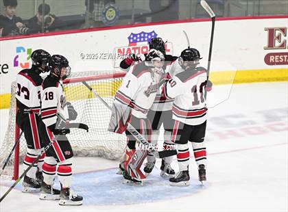Thumbnail 3 in Notre Dame, WH vs. New Canaan (CIAC DI Semifinal) photogallery.