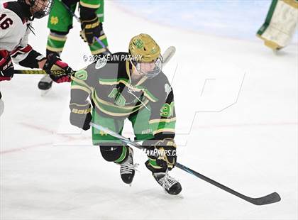 Thumbnail 2 in Notre Dame, WH vs. New Canaan (CIAC DI Semifinal) photogallery.