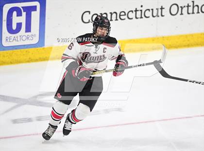 Thumbnail 2 in Notre Dame, WH vs. New Canaan (CIAC DI Semifinal) photogallery.