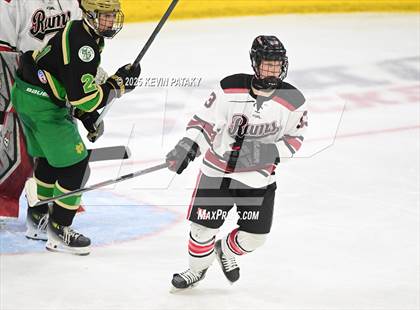 Thumbnail 3 in Notre Dame, WH vs. New Canaan (CIAC DI Semifinal) photogallery.