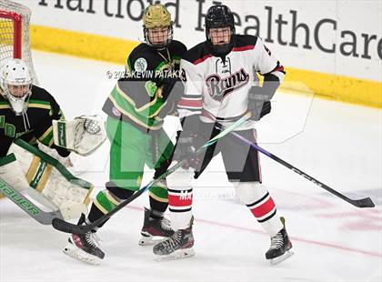 Thumbnail 2 in Notre Dame, WH vs. New Canaan (CIAC DI Semifinal) photogallery.