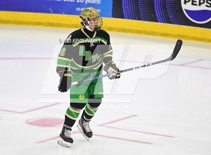 Thumbnail 2 in Notre Dame, WH vs. New Canaan (CIAC DI Semifinal) photogallery.