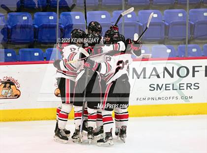 Thumbnail 3 in Notre Dame, WH vs. New Canaan (CIAC DI Semifinal) photogallery.